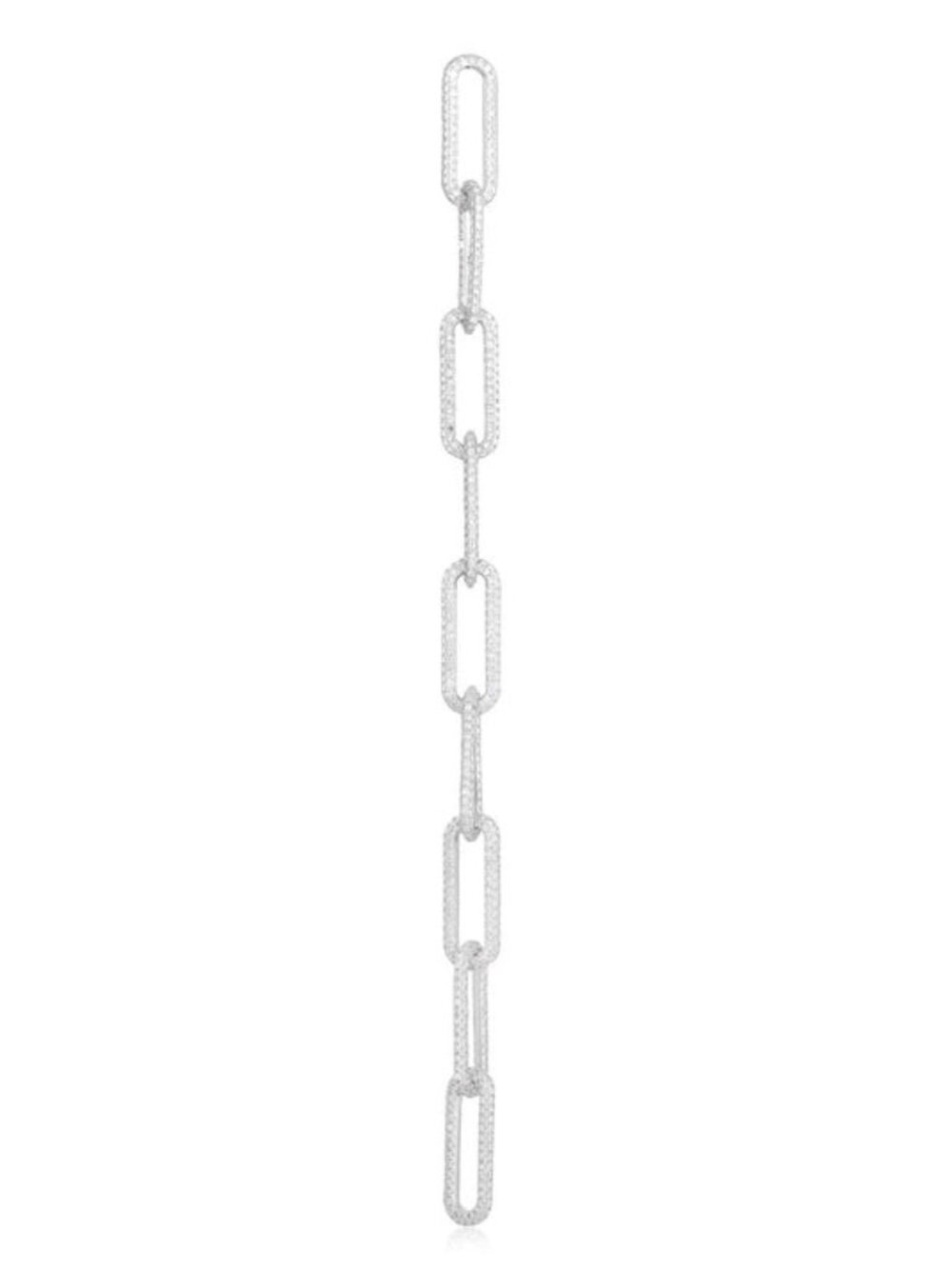Long Chain Diamond 14K (or 18k upon request) Yellow Gold Link Necklace